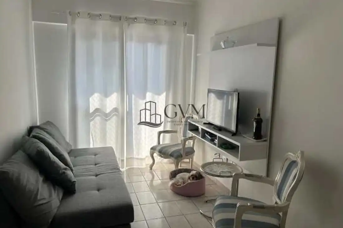 Foto do apartamento de 1 quarto no Canto do Forte